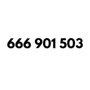 666_901_503 Złoty Numer Prosty Łatwy do Zapamiętania Starter T-Mobile !