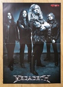 Megadeth - Duży plakat XL z 2011 r. - Format A2 (ok. 40 x 55 cm) - NOWY!
