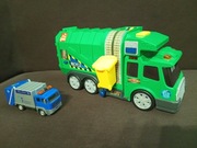 Śmieciarka Dickie z dźwiękiem używana + gratis