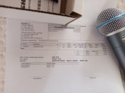 Shure BETA 58A dynamiczny mikrofon estradowy 