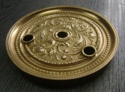 Becker środek mega brylant 115 57x33:mechanizm,tarcza,wahadło,gong,skrzynia