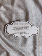 Drewniana ramka życzenia sentencja grawer