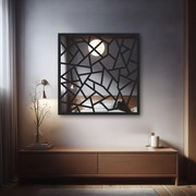 Lustro ozdobne 0,8m x 0,8m