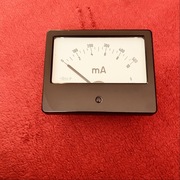 Miliamperomierz SIEMENS 10 i 500 mA z podświetleniem