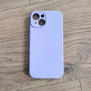 Etui pokrowiec futerał case iPhone 15 fioletowy wrzosowy