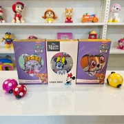 3x trzypak (9 par) bawełnianych skarpetek dla dziewczynki