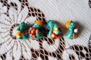 Kinder surprise figurki kolekcjonerskie dinozaury