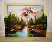 Pejzaż górski - reprodukcja o wymiarach - 50 x 60 cm