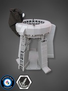 Drukowany w 3D model SpaceX Orbital Launch Mount