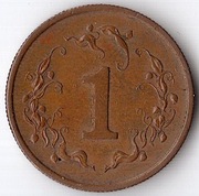 ZIMBABWE 1 cent 1980, KM# 1, XF