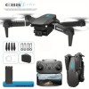Dron E88 – Składany, 2 Kamery HD, 360° Obrót, Ładowanie USB, Start 1 Klik
