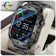 SMARTWATCH SPORT NOWY ZAFOIOWANY AMOLED DOTYKOWY ROZMOWY