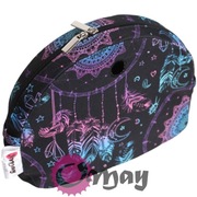 Czarny organizer do Obag MOON LIGHT łapacze snów 2 kieszenie ML wkład OMAY