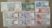 Grecja drachma 1000 5000 100 50 1935r. 1987r 1984r 1978r 1967r 1964r 1939r