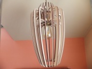 Lampa-Abażur wisząca "Amfora„