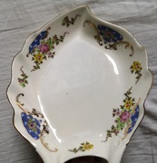 3 tace półmiski z uchwytami do przekąsek w kształcie liścia - Chodzież