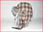 czapka uszatka IGNITE It's Not Rocket Science S  M 58 skórzany pasek