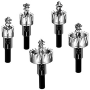 OTWORNICE WĘGLIKOWE DO METALU STALI 5SZT 16-30mm