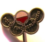 Przypinka Polski Fundusz Olimpijski Polska Flaga 