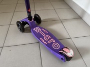 Hulajnoga Micro Maxi Deluxe Led - Purple / Fioletowy