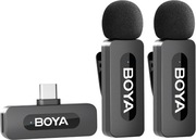 mikrofony krawatowe BOYA BY-V20 USB-C NA KLIPS DO SMARTFONA PRO