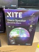 GŁOŚNIK KULA DYSKOTEKOWA ŚWIATŁA LED BLUETOOTH USB PRZENOŚNY RADIO FM