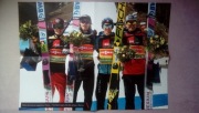 Plakat Stoch, Żyła, Kubacki, Wolny / Kobayashi