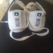 Buty Big Star -białe 