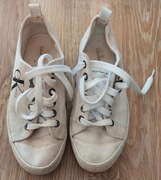 Buty damskie Calvin Klein Jeans białe 36 rozmiar