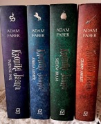 Adam Faber Kroniki Jaaru 1-4 Księga Luster Czarny Amulet 7Bram Tajemne Imię