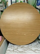 Blat stołu 80 okleina jasne drewno 