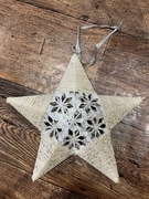 Gwiazda do powieszenia biała przestrzenna