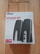głośniki Trust Miła Speaker Set 2.0 10W czarne nowe