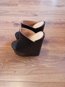 Klapki damskie na koturnie rozmiar 35 