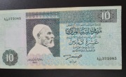 Libia. 10 dinarów. 1991.