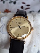 Poljot Bocian po serwisie  au20 vintage zegarek pozłacany