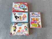 Zestaw 4 Gier Edukacyjnych dla Przedszkolaka