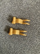 21252 LEGO 4495b 4504649 6268949 - flaga 4x1 prawa - perłowy złoty - 2szt