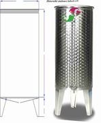 Zbiornik 120l do wina, soku, nalewek, miodu