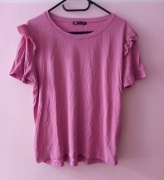 Bluzka różowa roz.xl wymiary opis firmy  Zara