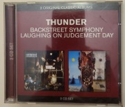 THUNDER Backstreet Symphony/Laughing On Judgement Day 2 CD 
