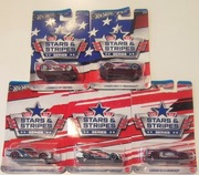 Hot Wheels 24 Stars & Stripes Seria 5 Zestaw Samochodów