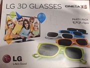 LG okulary 3D 6 sztuk