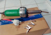 Profesjonalna zgrzewarka/spawarka do plastiku, Leister-Solingen + dysze