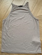 Beżowa bluzka na ramiączkach / Beige blouse with straps / Sinsay / S