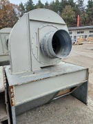 Wentylator odciąg trocin odpylanie transporter