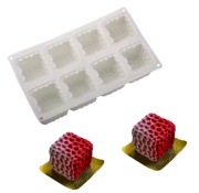 Kostka PLASTER MIODU 8gn forma silikonowa 29.4*17*6.3 monoporcji pieczenia 
