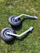 Koła slipowe do pontonu 