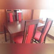 Bydgoskie Meble - stół + 4 krzesła