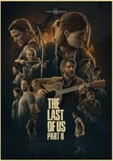 Plakat The Last of Us Part II TLOU 2 Ellie Joel Gra PS4 PS5 Prezent 50x70